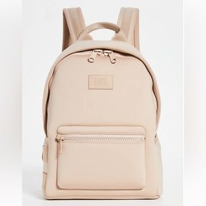 Dagne Dover Medium Neoprene Dakota Backpack in Tan/Beige